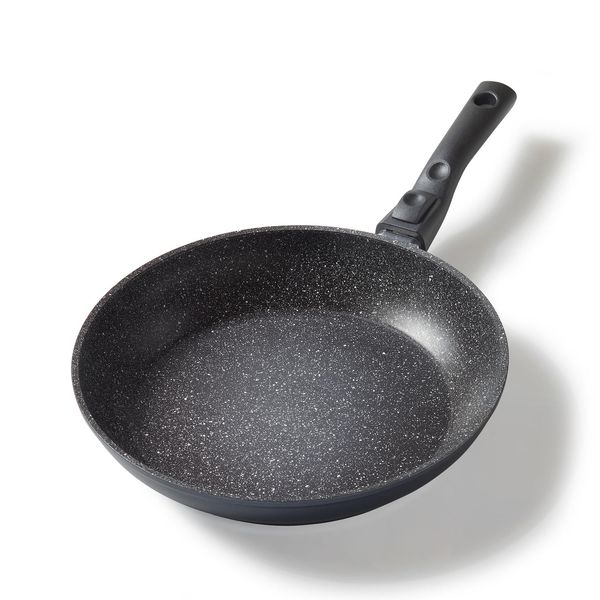 Stoneline Flex Made In Germany Bratpfanne 28 Cm, Mit Abnehmbarem Griff, Antihaft Beschichtete Pfanne Mit Echten Steinpartikeln, Alle Herdarten Inkl. Induktion, Fettfreies Braten-image