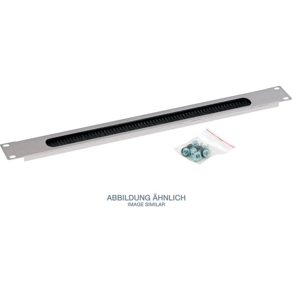 Triton RAC-ZP-X03-A2 Annello Cieco Con Foro Passacavi Rack 19" 1U, Grigio"-image