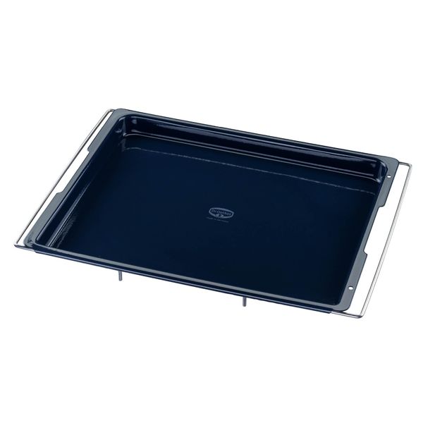 Dr Oetker Teglia Baking-Liebe Smaltata Variabile 41-52X33X3Cm Smaltata Nera-image