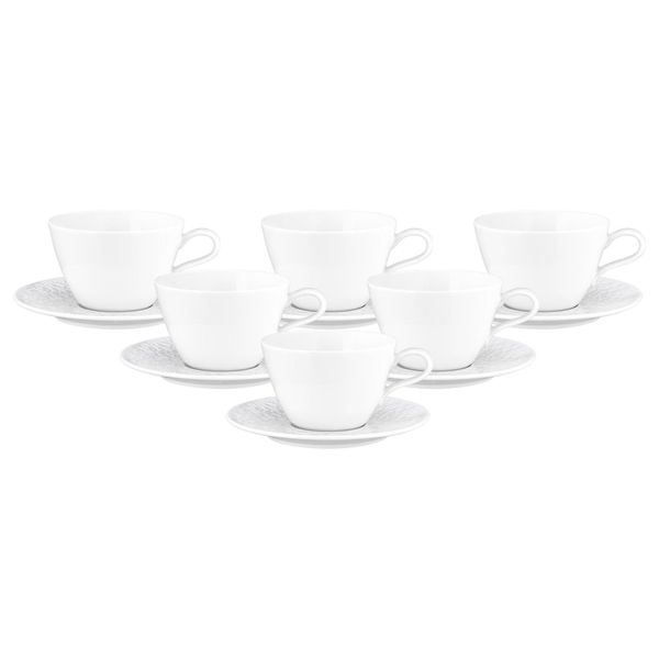 Seltmann Weiden Milchkaffeetassen Mit Untertassen Nori Home 370 Ml 6Er Set-image