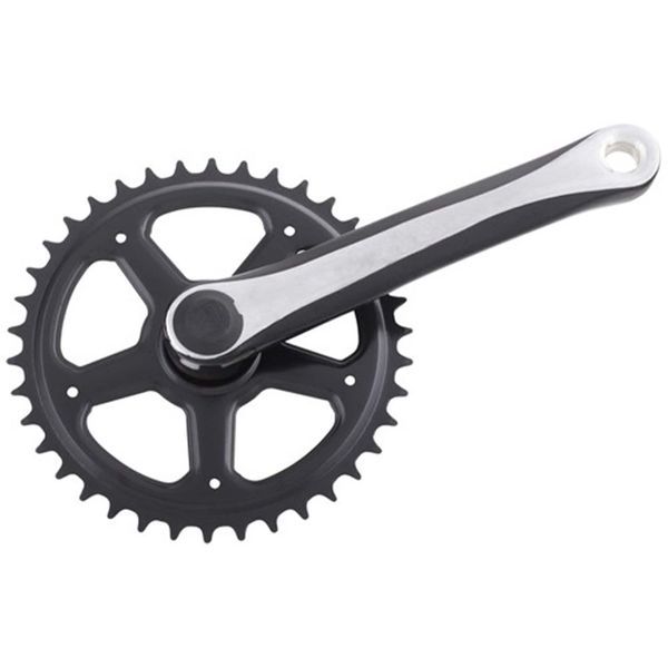Mijnen Pieper Amar Kurbel 1-Fach 38 ZäHne 170 Mm Kurbelgarnitur Fahrradkurbel Kettenradgarnitur-image