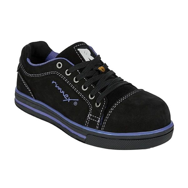 Scarpe Di Sicurezza S3 Esd Da Donna Girlstar Nero/Viola Misura 35-image