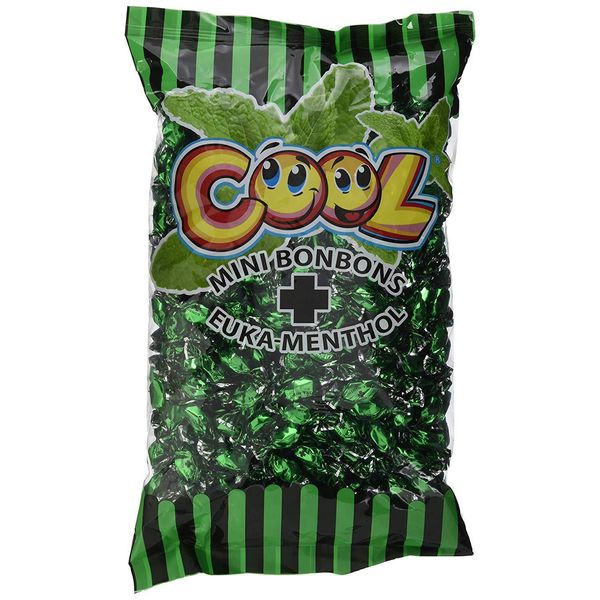 Mini Caramelle Fresche Al Mentolo Eucalipto Confezionate Singolarmente 1000G-image