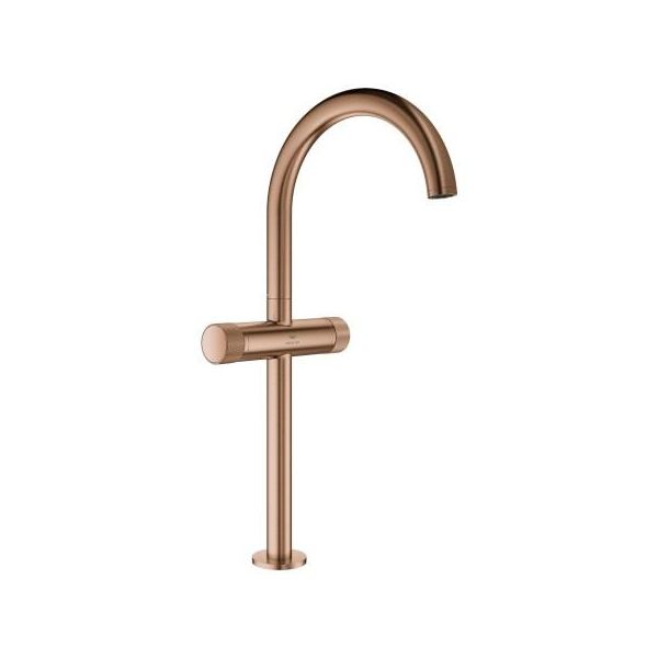 Grohe Waschtischarmatur Atrio Private C. 21142 Xl-Size Knopfbet. Warm Sunset Geb, 21142DL0 21142DL0-image