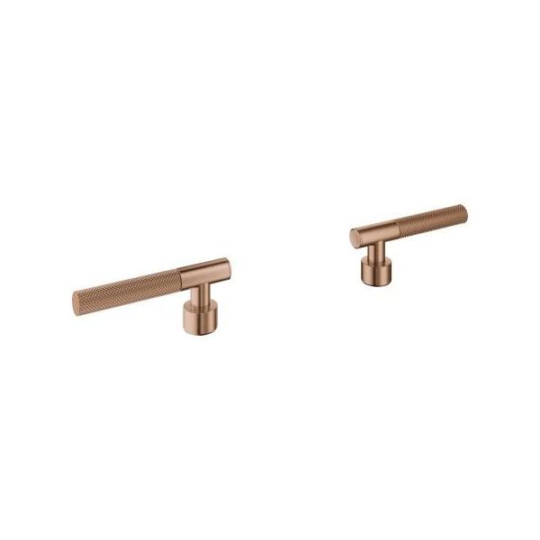 Grohe Hebelgriffe Atrio Private C. 48646 RäNdelstruktur Warm Sunset GebüRstet, 48646DL0 48646DL0-image