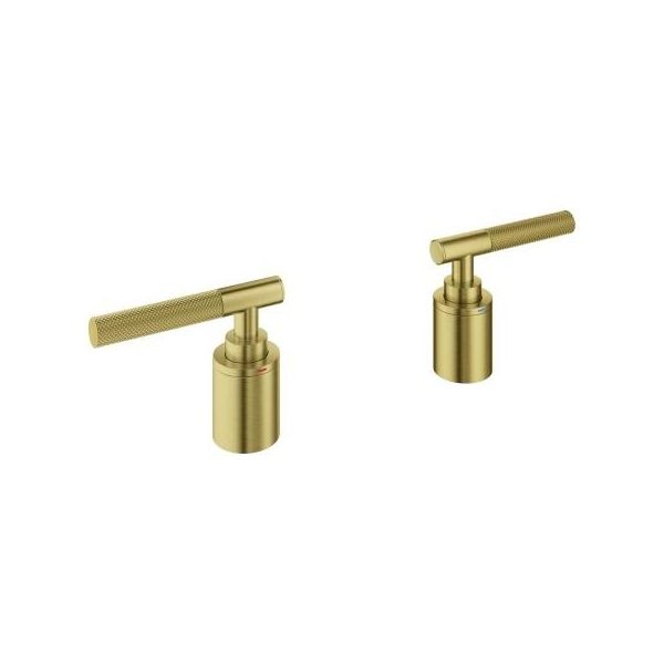 Grohe Hebelgriffe Atrio Private C. 48651 RäNdelstruktur Cool Sunrise GebüRstet, 48651GN0 48651GN0-image