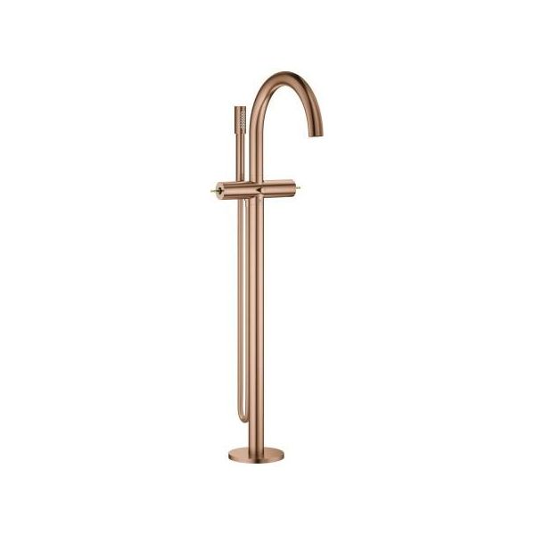 Grohe Wannenbatterie Atrio Private C. 25227 BM FüR Hebelgriffe Warm Sunset Geb, 25227DL0 25227DL0-image