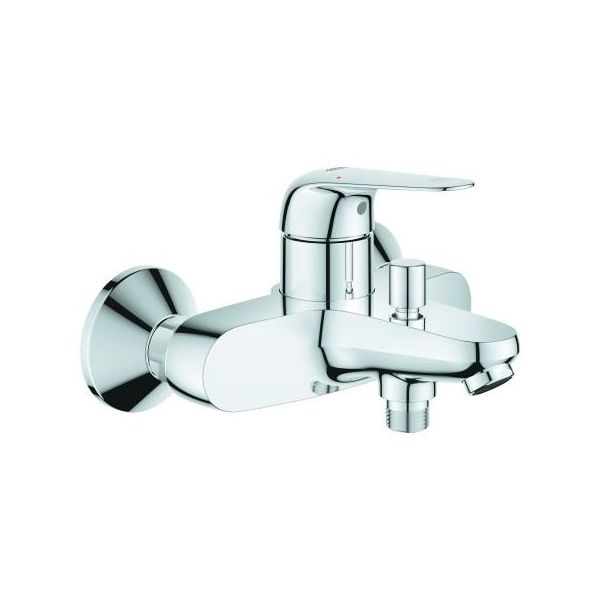 Grohe Wannenarmatur Euroeco 32743_1 Wandmontage Eigensicher Chrom, 32743001 32743001-image
