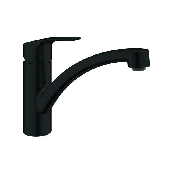 Grohe KüChenarmatur Eurosmart 33281_3 Flacher Auslauf Matt Black, 332812433 332812433-image