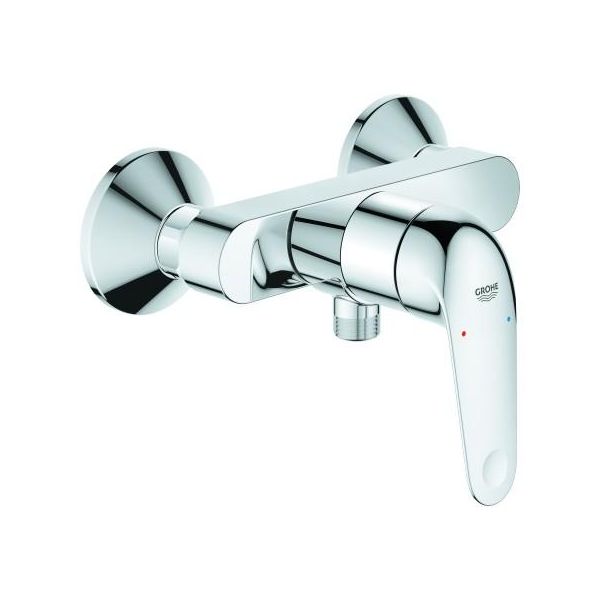 Grohe Brausearmatur Euroeco 32740_1 Wandmontage Eigensicher Chrom, 32740001 32740001-image