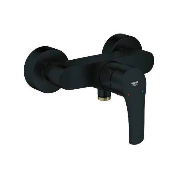 Grohe Eh-Brausearmatur Eurosmart 33555_3 Wandmontage Eigensicher Matt Black, 335552433 335552433-image