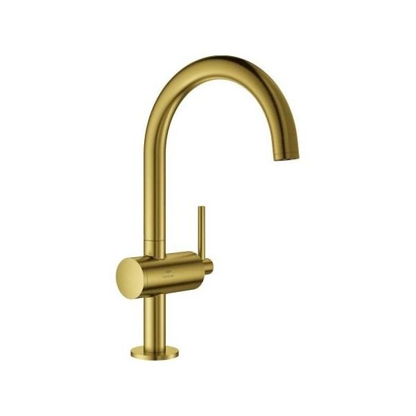 Grohe Einhand-Waschtischbatterie Atrio 24362 L-Size Cool Sunrise GebüRstet, 24362GN0 24362GN0-image