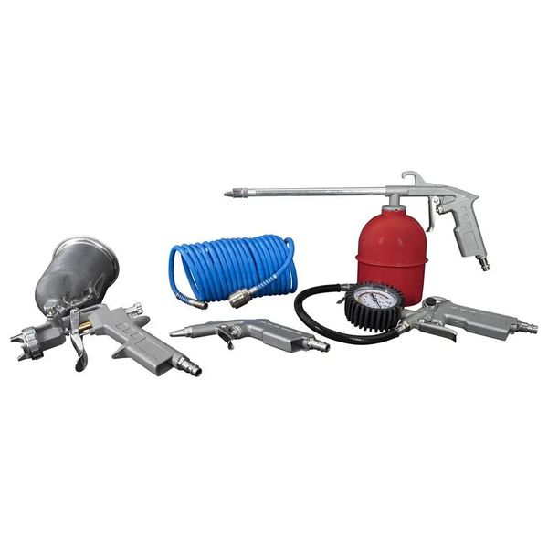 GüDe Druckluft-Set Metall 5-Tlg.-image