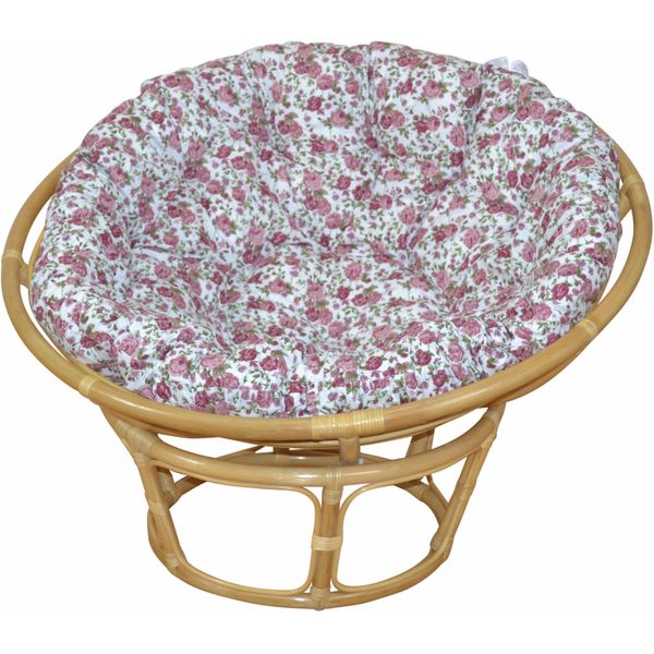 Rattanstuhl Home Affaire, Beige (Natur, Rose), Ø100Cm, StüHle, Rattanstuhl, Aus Handgeflochtenem Rattan-image
