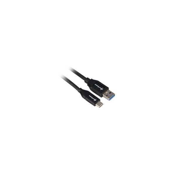 Usb 3.2 Gen 2 Kabel, USB-A Stecker > USB-C Stecker Schwarz, 1 Meter-image