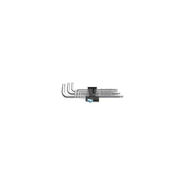 3950/9 Hex-Plus Stainless 1 Sb WinkelschlüSselsatz, 9-Teilig, Schraubendreher Edelstahl, Edelstahl, Mit Halteclip-image