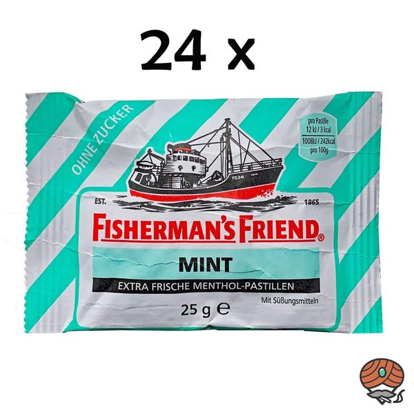 Fisherman's Friend Menta Senza Zucchero 24 X 25G-image