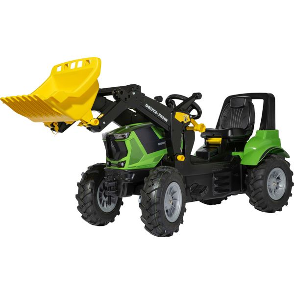 Trettraktor Rolly Toys "Rollyfarmtrac Premium Ii Deutz 8280 Ttv", GrüN, Tretfahrzeuge, Kinderb:150Cm H:75Cm T:54Cm, Kunststoff, Metall, Mit Frontlader Und Luftbereifung, Bxtxh: 150X54X75 Cm, B:150Cm H:75Cm T:54Cm-image