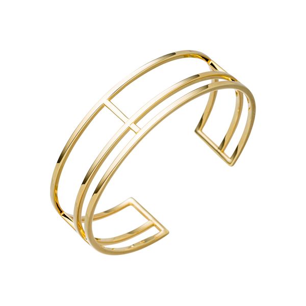 Armspange Jobo, Gold (Goldfarben), ArmbäNder, Damen, Silber 925 (Sterlingsilber), Armspange, 925 Silber Vergoldet-image