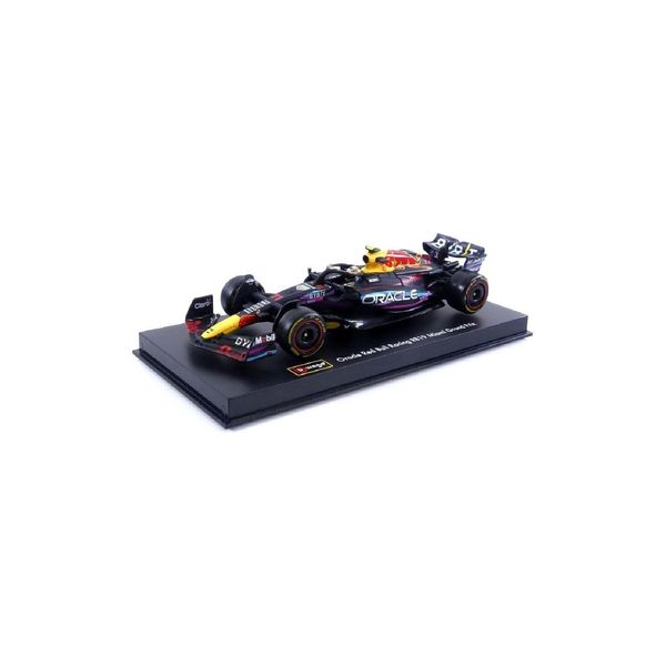 Bburago 18-38083P1 - Modellauto - F1 Red Bull RB19 '23 #11 Perez Miami Gp (Mit Helm, MaßStab 1:43)-image