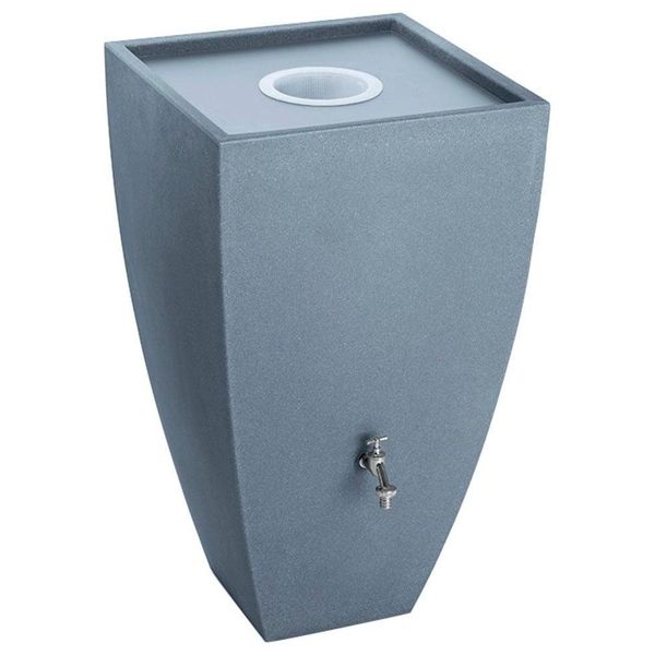Regenwassertank Arves "Modena", Grau, H:102,2Cm Ø:57,5Cm, Kunststoff, Regentonnen-image