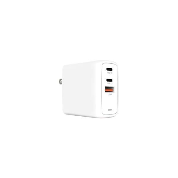 67W Gan Charger, LadegeräT Weiß, 1X USB-A, 2X USB-C Pd, Charge 3.0-image