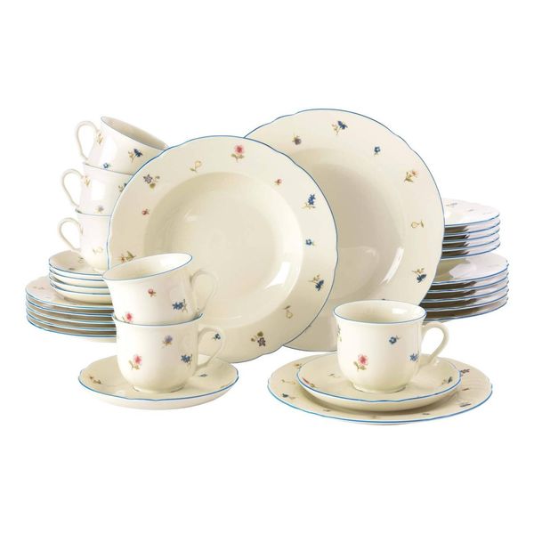 Seltmann Weiden Kombiservice Marieluise Streublumen 30Er Set-image
