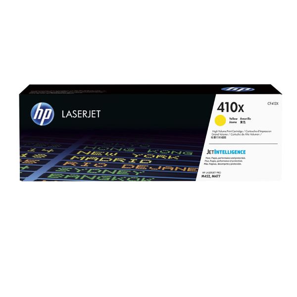 Original Hp Color Laserjet Pro M 450 Series (CF412X / 410X) Toner Gelb-image