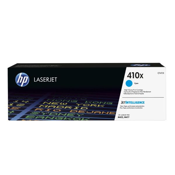 Original Hp Color Laserjet Pro Mfp M 477 Fdn (CF411X / 410X) Toner Cyan-image