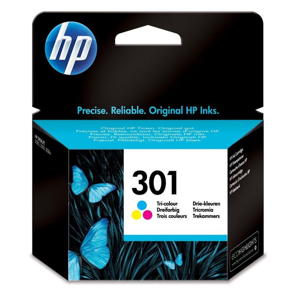 Original Hp Envy 4508 (CH562EE / 301) Druckerpatrone Color (Cyan,Magenta,Gelb)-image