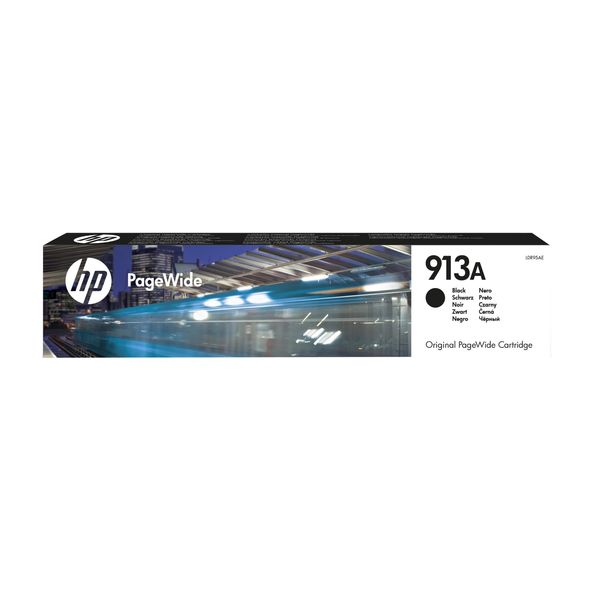 Original Hp Pagewide Pro 470 Series (L0R95AE / 913A) Druckerpatrone Schwarz-image