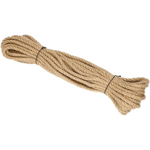Kotarbau® Corda Di Iuta 8-10M Ritorta Decorativa Per Sigillare Le Case Di Balle Di Legno-image