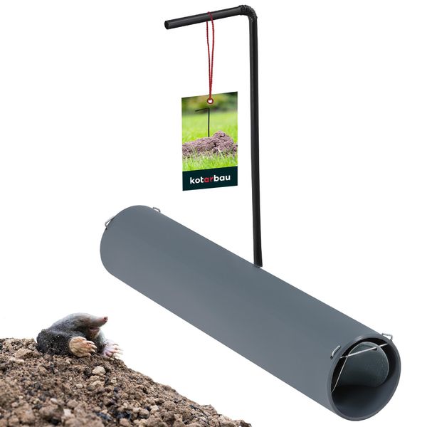 Kotarbau® Trappola Per Talpe Con Indicatore 20 Cm Trappola Viva Per Arvicole, Adatta A Tutti Gli Animali-image