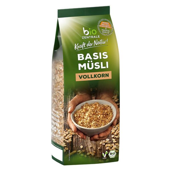 Muesli Biologico Di Base Bilanciato Naturale Ad Alto Contenuto Di Fibre 750G-image