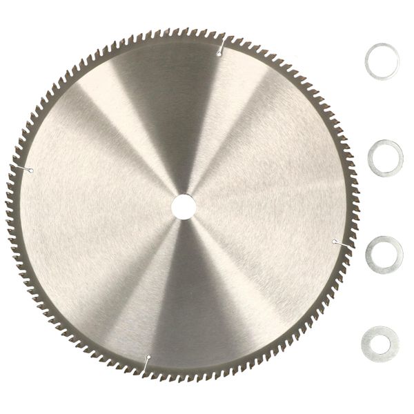 Kotarbau® Lama In Metallo Duro Per Il Taglio Del Legno 120 Denti 500 Mm + Anelli Di Riduzione-image