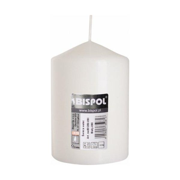 Cilindro Per Candele Bispol Bianco SW70/100-090-image