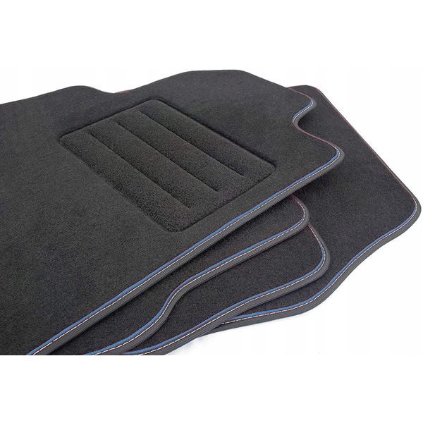 Set Di Tappetini In Velluto Per Honda Prelude V (1996 - 2001) 4 Pezzi - Nuovo - Premium-image
