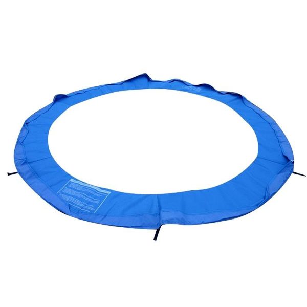 Coperchio A Molla Per Trampolino Sedco Super 244Cm , Collare Di Protezione Blu-image