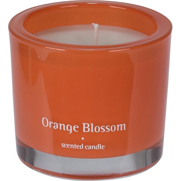 Candela Profumata In Vetro Bougie 9Cm, Fiori D'arancio, Arancia-image