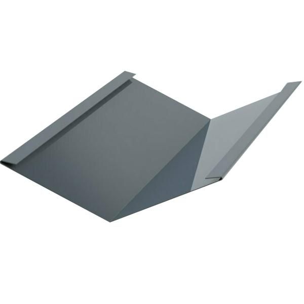 Grondaia RŠ 333, 2 M, Alluminio Ceco, Antracite Ral 7016-image