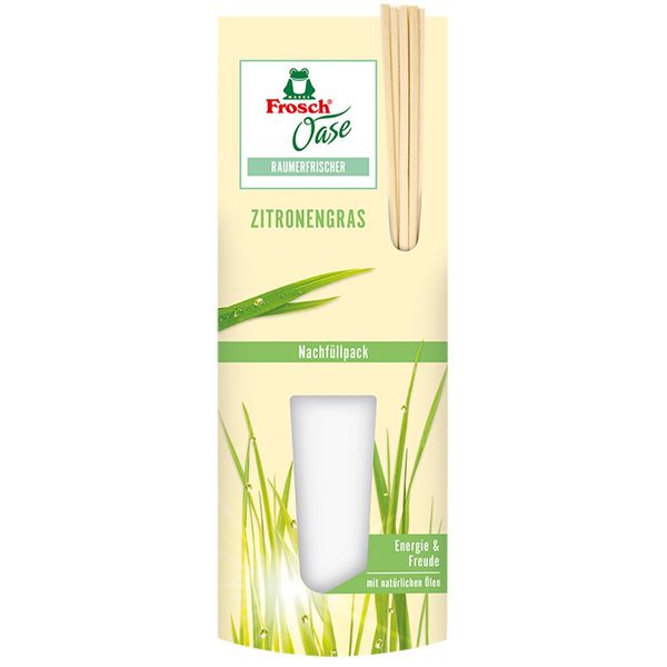Frosch Oase Deodorante Per Ambienti Alla Citronella Ricarica 90Ml Confezione Da 2 Pezzi-image