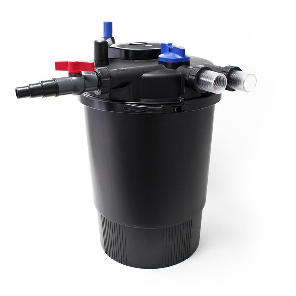 Sunsun CPF-30000 Filtro A Pressione Per Laghetti 12.000 L/H / 55 W Unità Uvc, Filtro A Pressione Per Laghetti Fino A 60.000 Litri, Chiarificatore Per Laghetti, Sistema Di Filtraggio-image