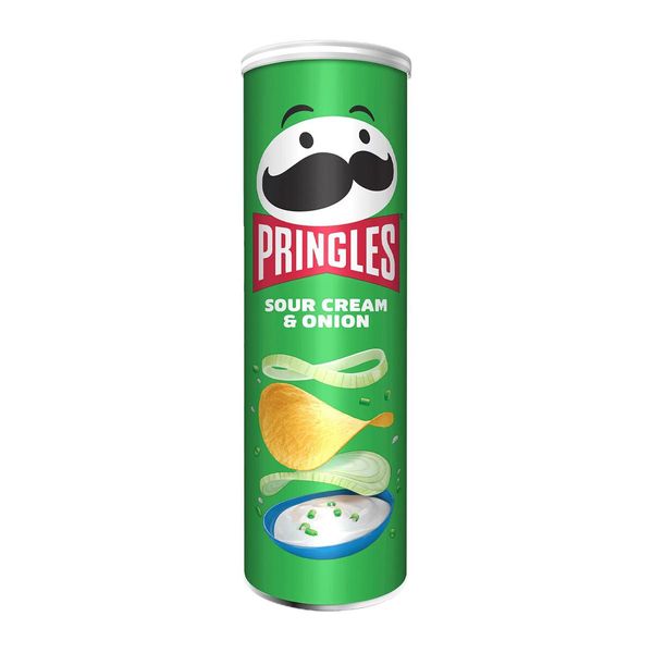 Pringles 774829 Pringles Sour Cream & Onion Chips 165,0 G-image
