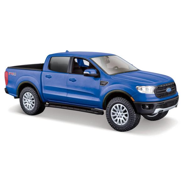 Maisto - 2019 Ford Ranger, Blu Metallizzato, 1:27-image