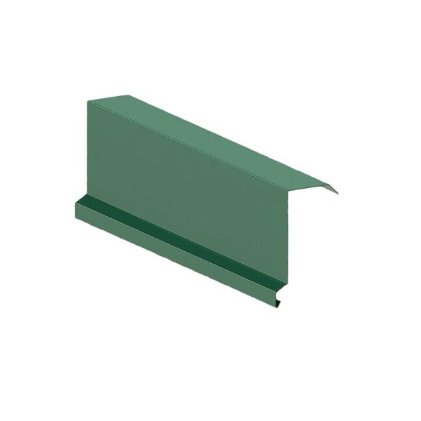 Binario Superiore RŠ 333, 1 M, Zinco Verniciato, Verde Muschio (Ral 6005)-image