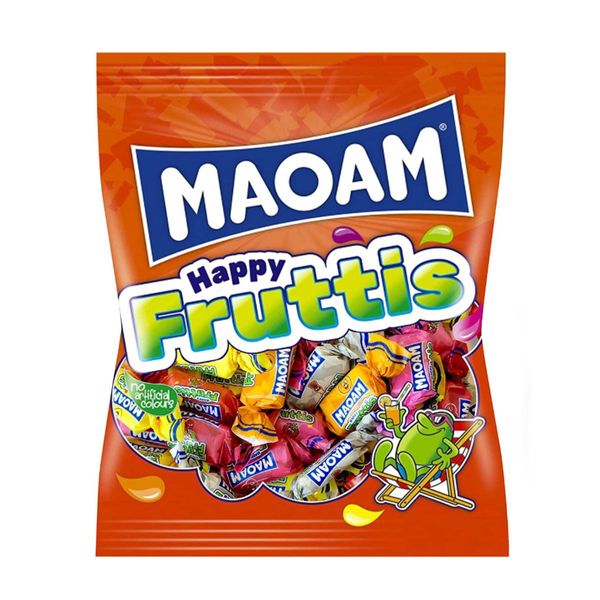 Maoam Happy Fruttis Caramelle Gommose Al Gusto Di Frutta Fresca 175G-image