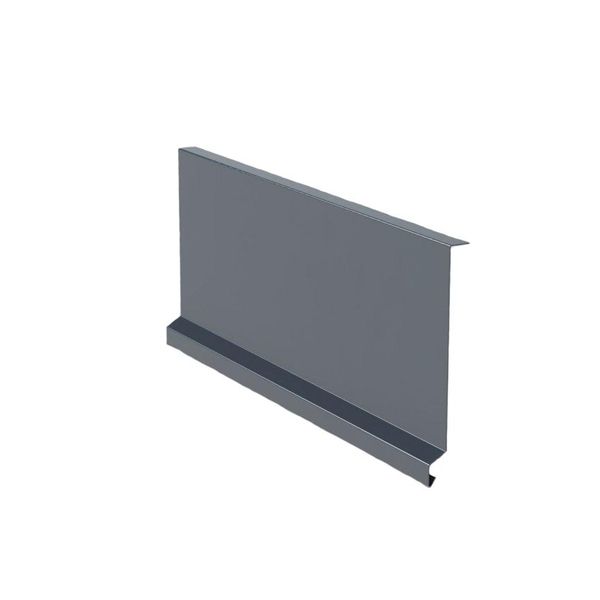 Lastra Perimetrale RŠ 250, 2 M, Stucco Prefalz, Antracite P.10 Ral 7016-image