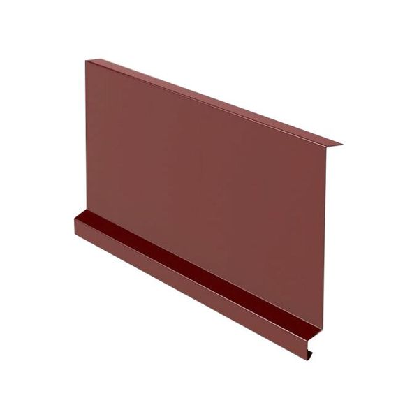 Bordo Sopravvento RŠ 250, 3 M, Prefalz Liscio, Rosso Scuro P.10 Ral 3009-image