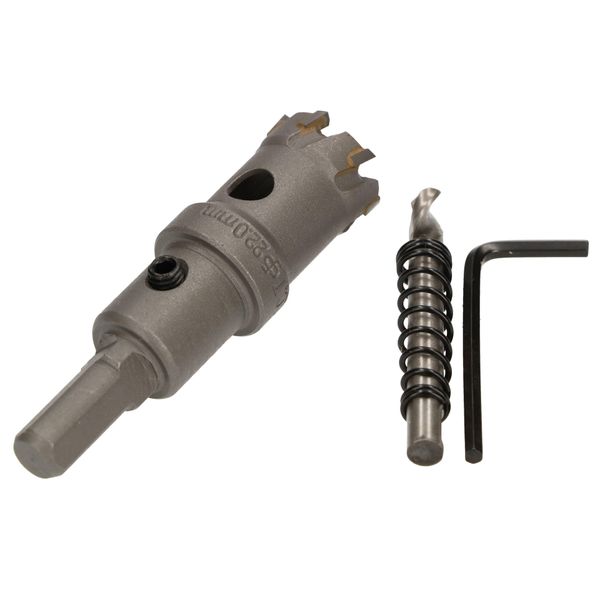 Kotarbau® Sega A Tazza 22 Mm Hss Fresa A Tazza Punta Da Trapano Sega A Tazza Lama Da Sega Per Metallo, Acciaio Inox, Legno, Plastica-image