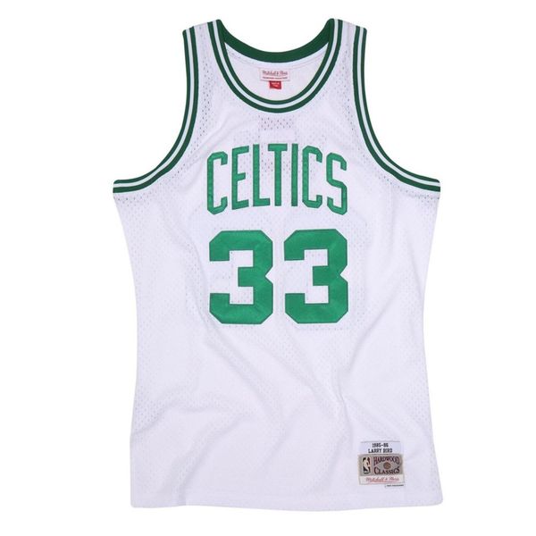Mitchell & Ness Magliette Nba Boston Celtics Larry Bird Swingman Jersey, SMJYGS18141BCEWHIT85LBI, Taglia: 193-image